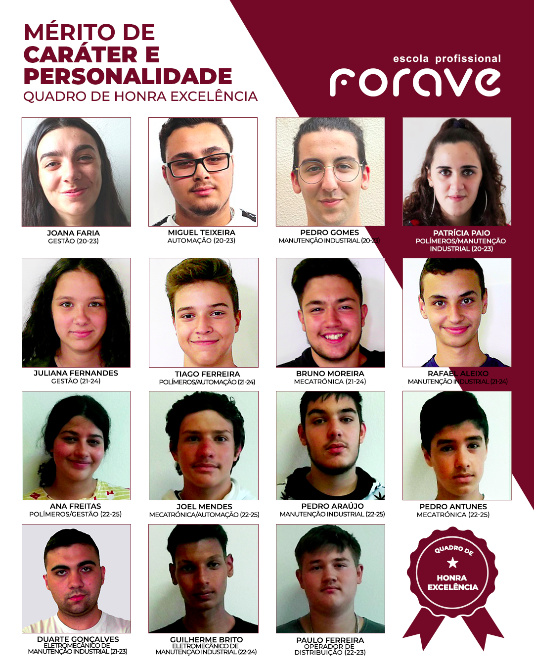 Merito de caracter Personalidade