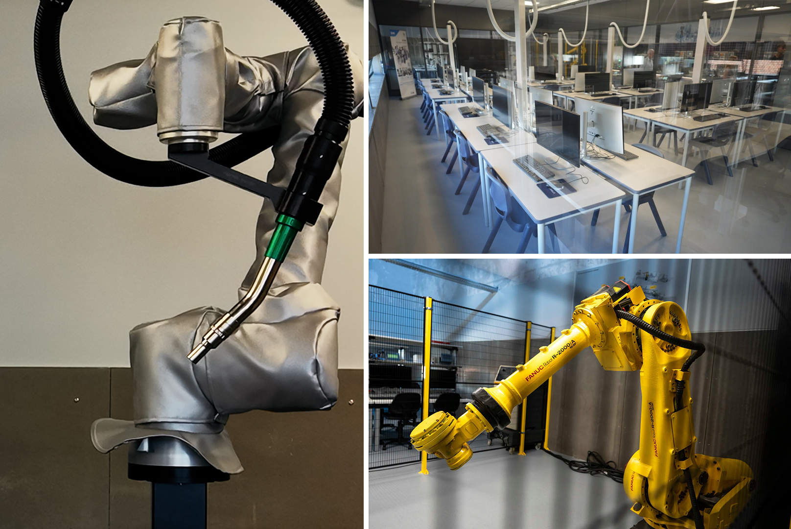 Equipamentos dos Centros Tecnológicos Especializados Industrial e Informático da FORAVE